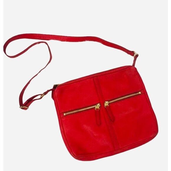 Fossil Erin Leather Crossbody - Picture 1 of 12
